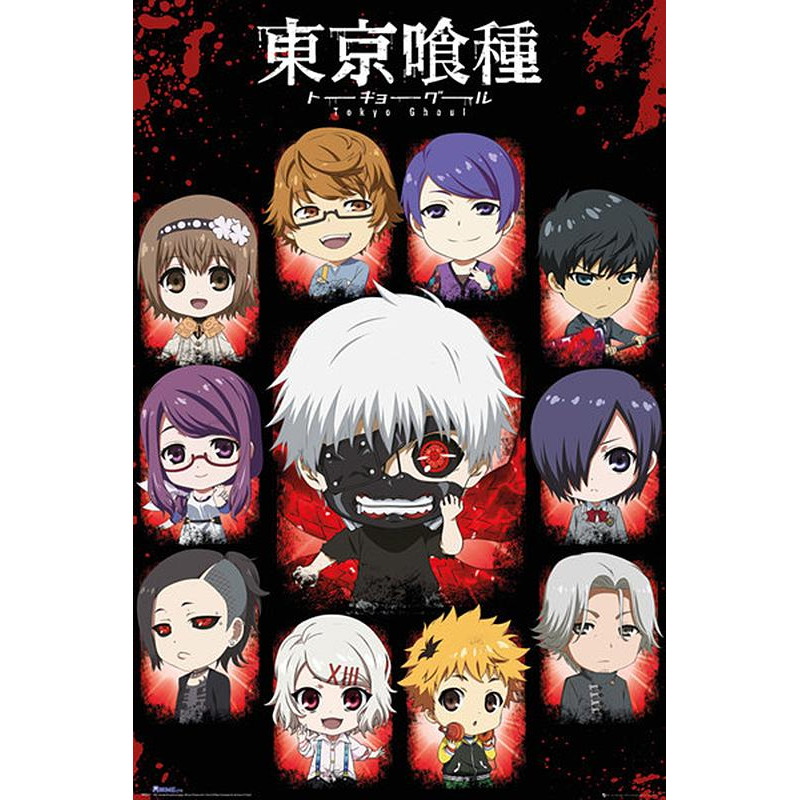 Tokyo Ghoul - Poster Chibi Characters