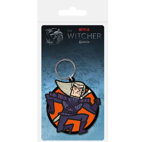 The Witcher - Porta-Chaves de Borracha