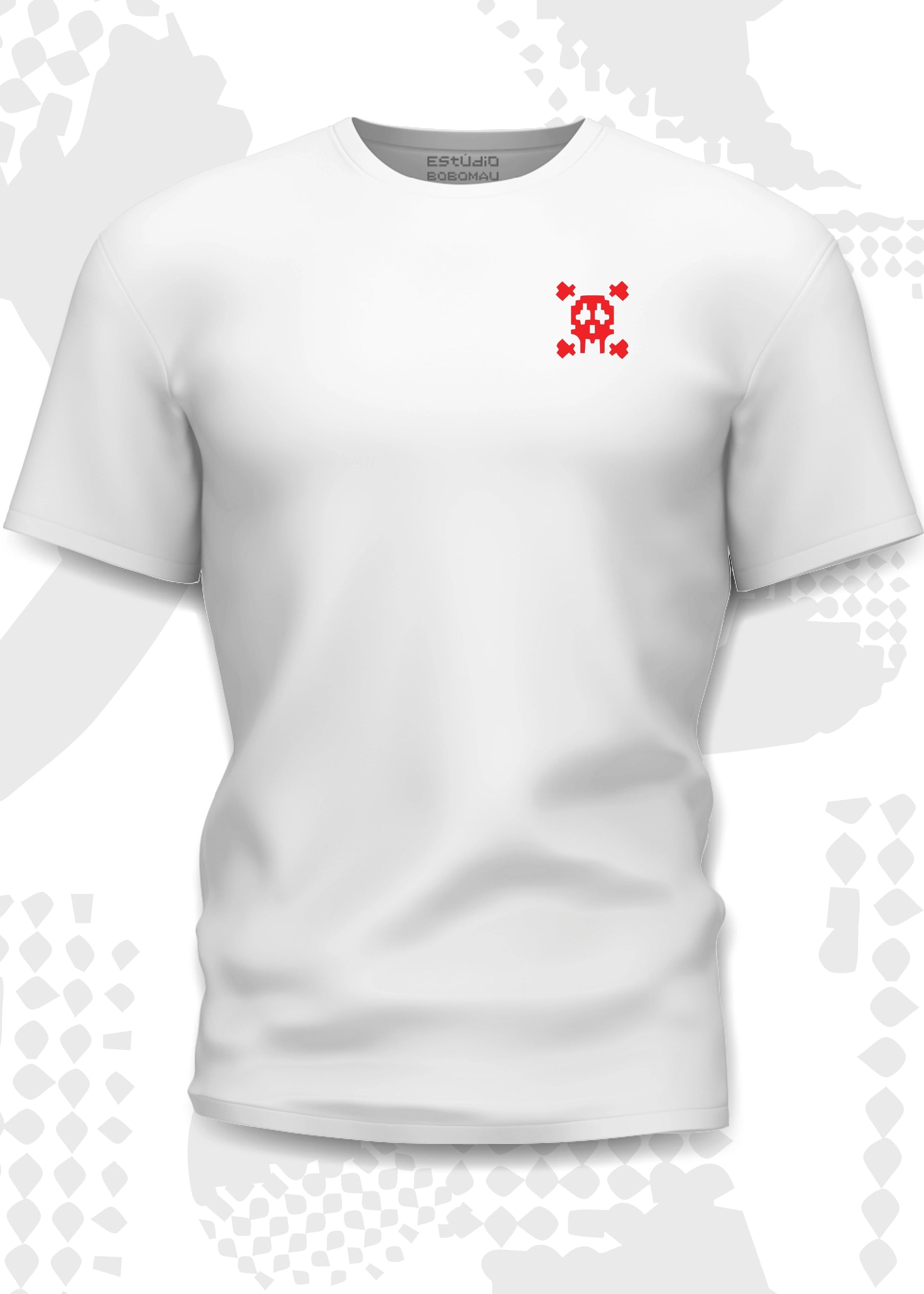 STUDIO BOBOMAU - T-SHIRT PROPAGANDA UP YOUR EYES II BRANCA