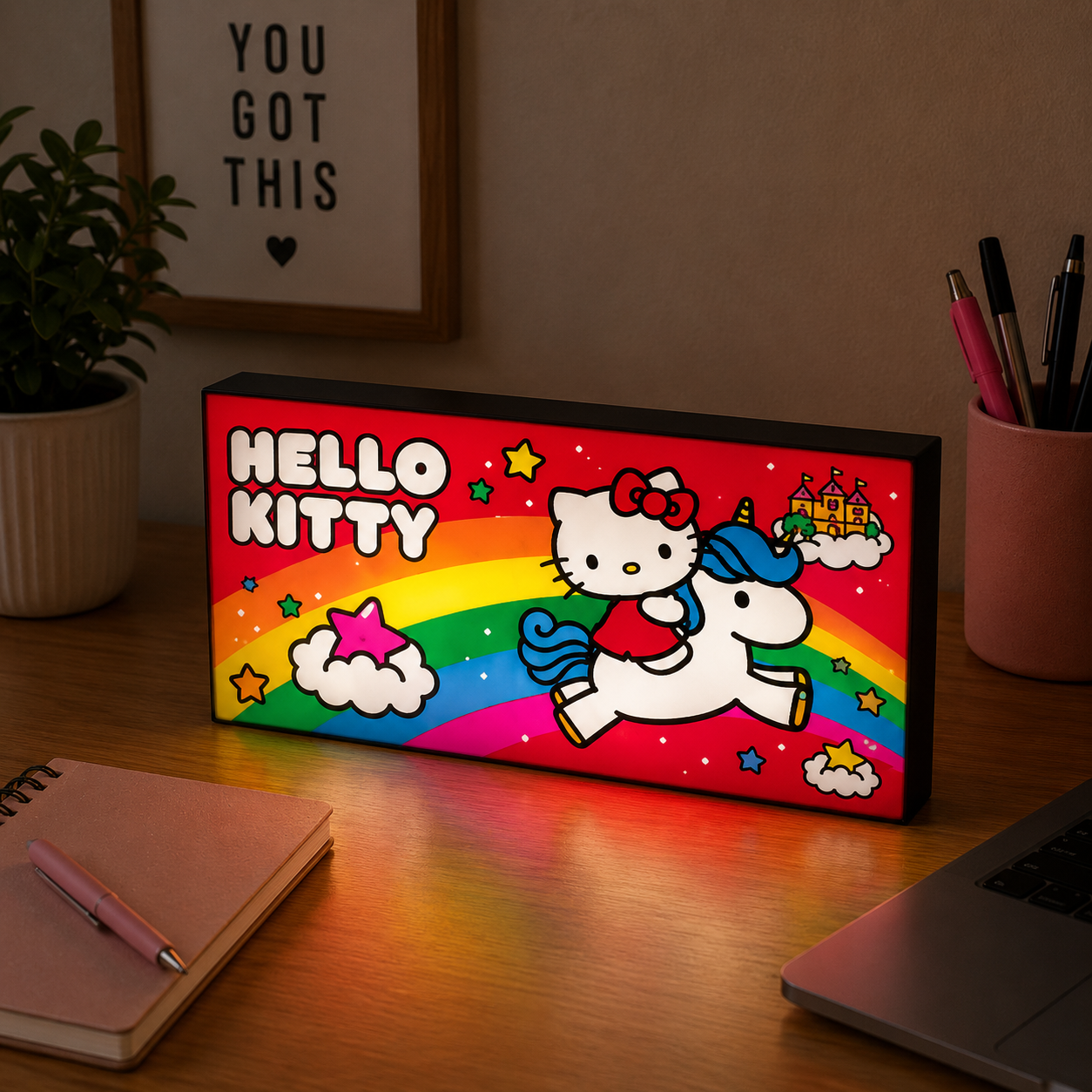 Hello Kitty - Candeeiro Canvas (Cópia)