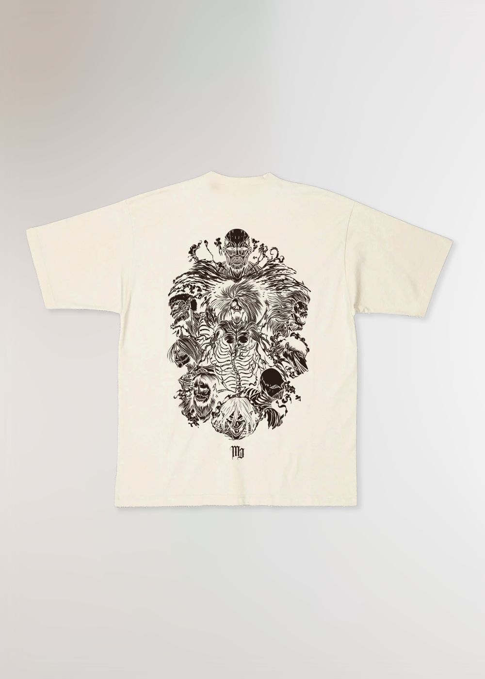 MADE IN JAPAN - NINE TITANS® BEIGE TEE