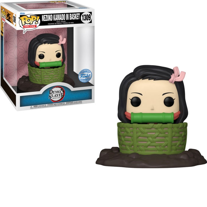 Demon Slayer - POP! Nezuko in Basket *Pré-Venda*