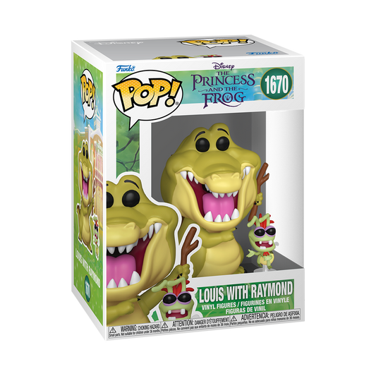 A Princesa e o Sapo - POP! & Buddy Louis w/Raymond *Pré-Venda*
