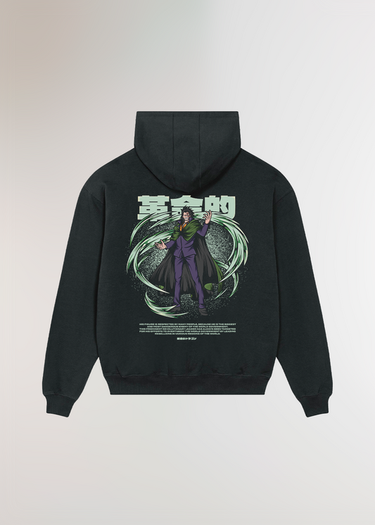 MADE IN JAPAN - THE REVOLUTIONARY® OVERSIZE BLACK HOODIE