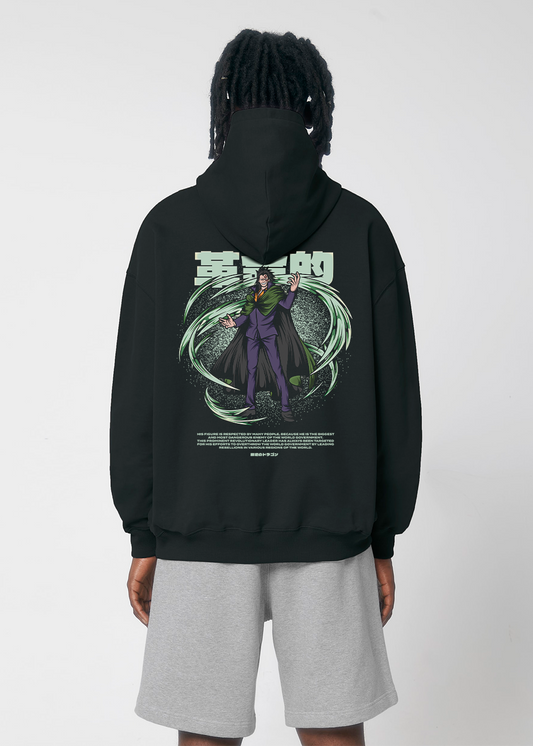 MADE IN JAPAN - THE REVOLUTIONARY® OVERSIZE BLACK HOODIE