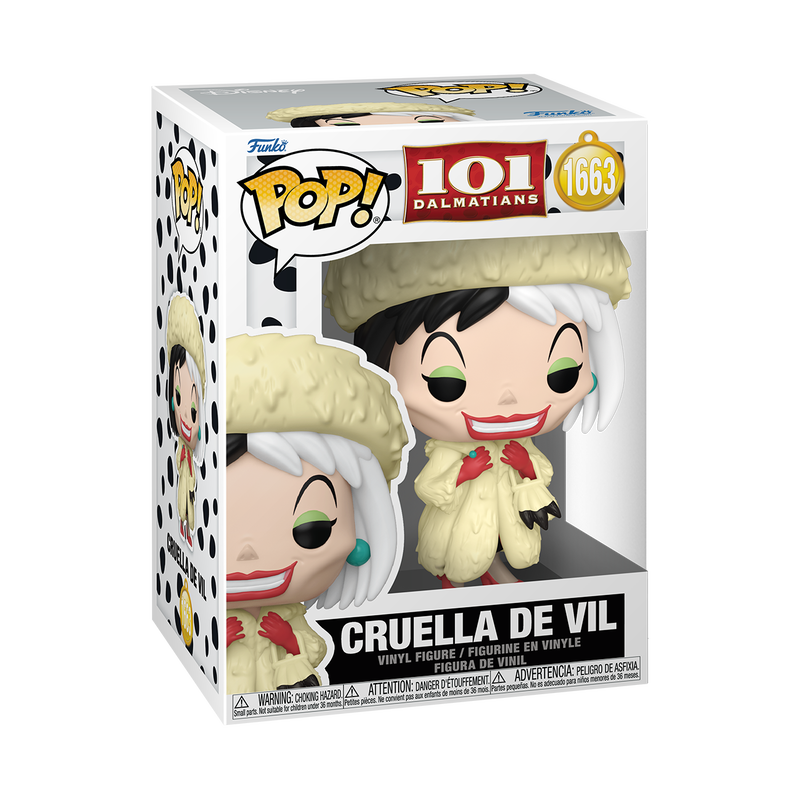 101 Dálmatas - POP! Cruella De Vil *Pré-Venda*