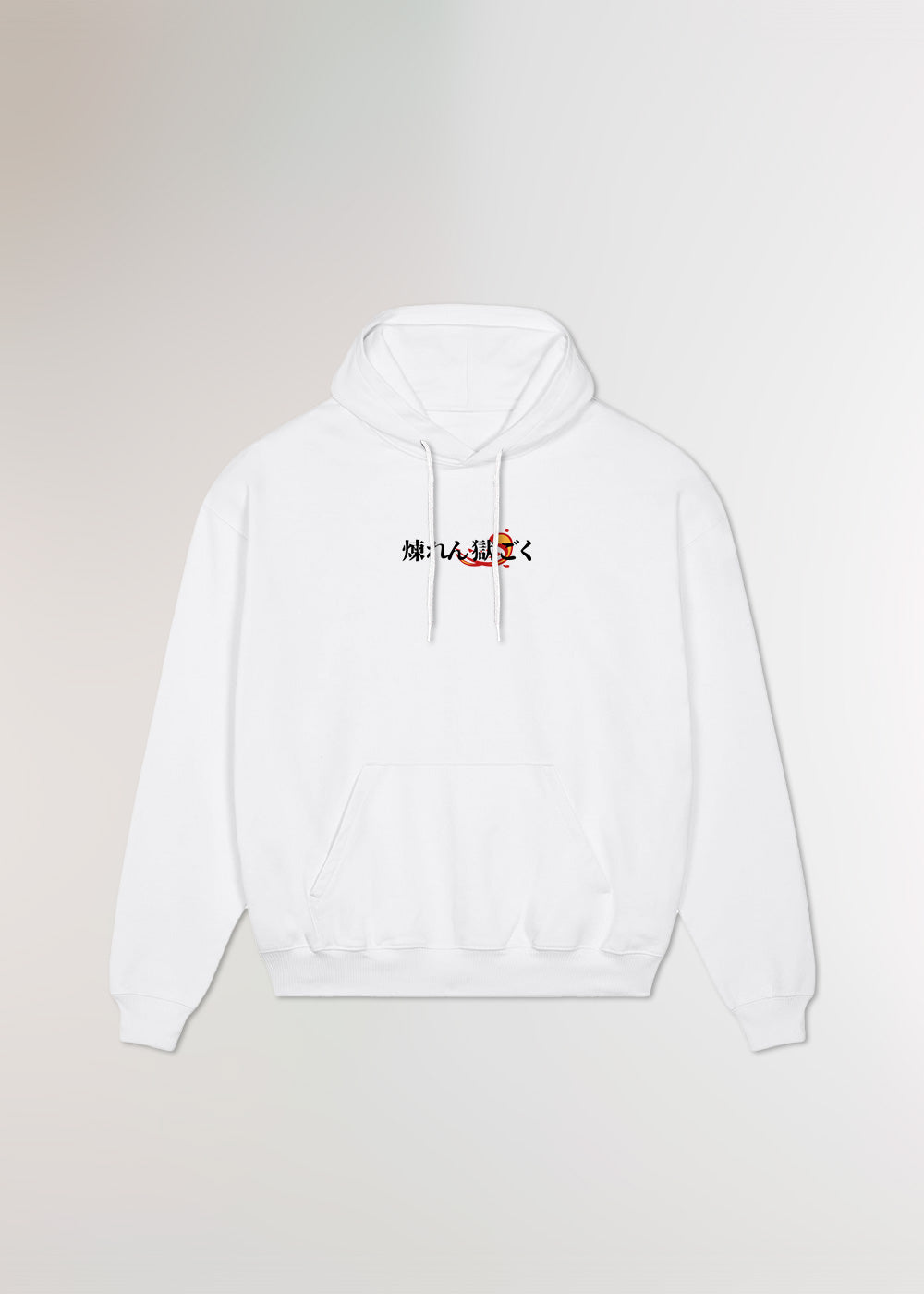 MADE IN JAPAN - PURGATORY® OVERSIZE WHITE HOODIE