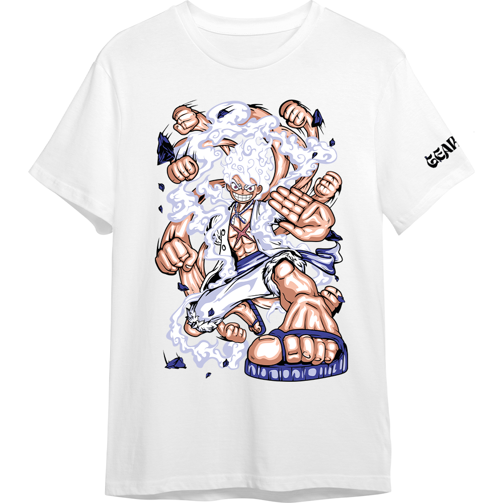 MADE IN JAPAN - GEAR 5® WHITE T-SHIRT