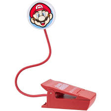 Super Mario - Candeeiro de Livro