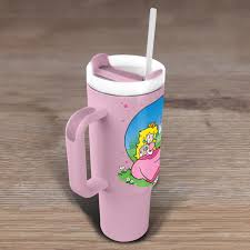 Super Mario - Copo Tumbler Peach