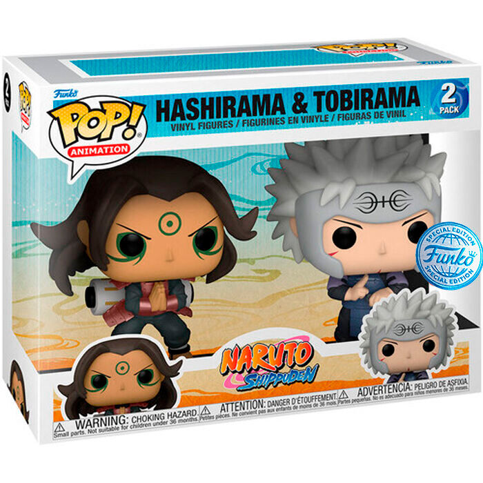 Naruto - POP! Hashirama & Tobirama *Pré-Venda*