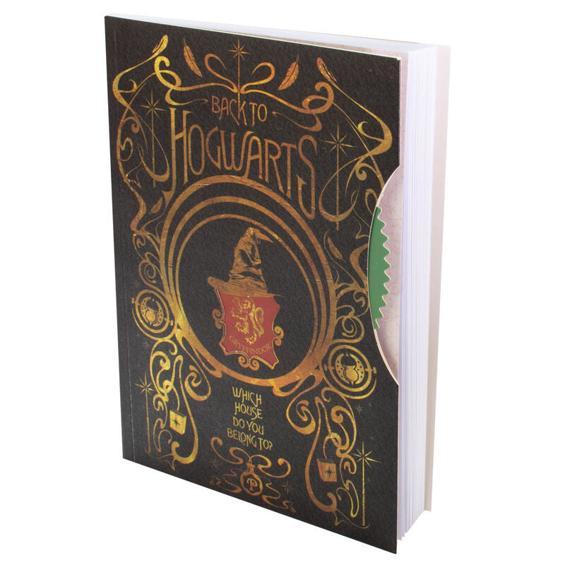 Harry Potter - Notebook Spinner Colourful Crest