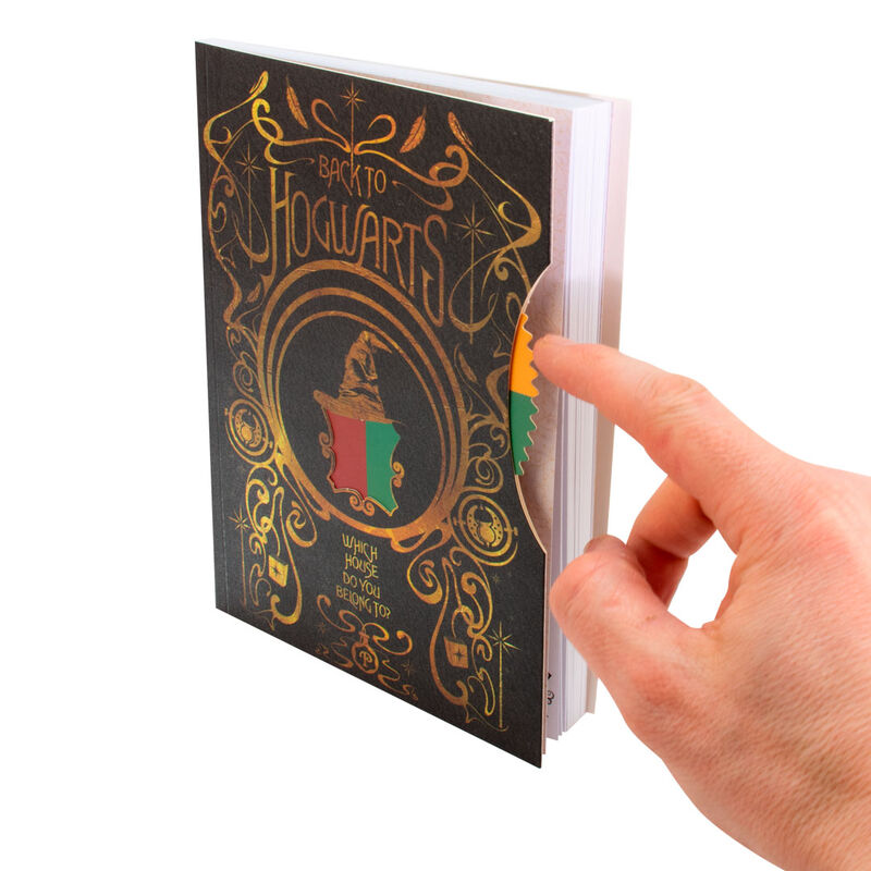 Harry Potter - Notebook Spinner Colourful Crest