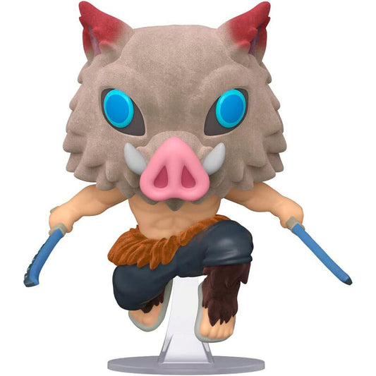 Demon Slayer - POP! Inosuke Hashibira *Flocked* *Pré-Venda*