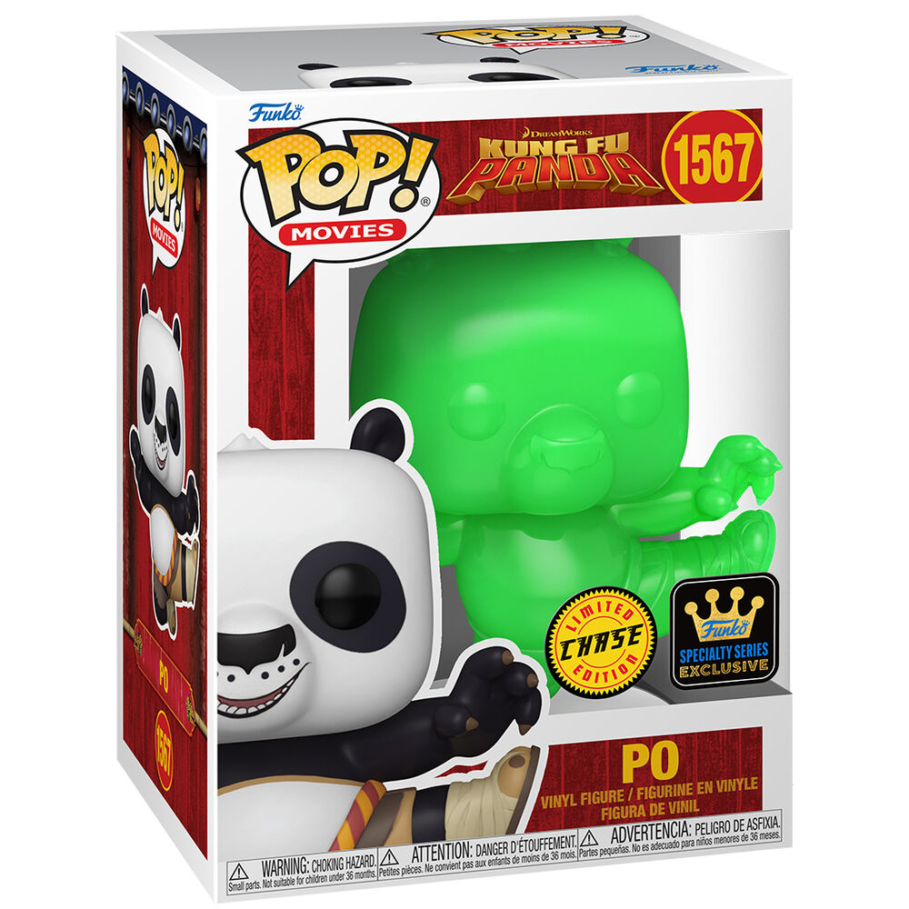 Kung Fu Panda - POP! PO *Chase* *Caixa Danificada*