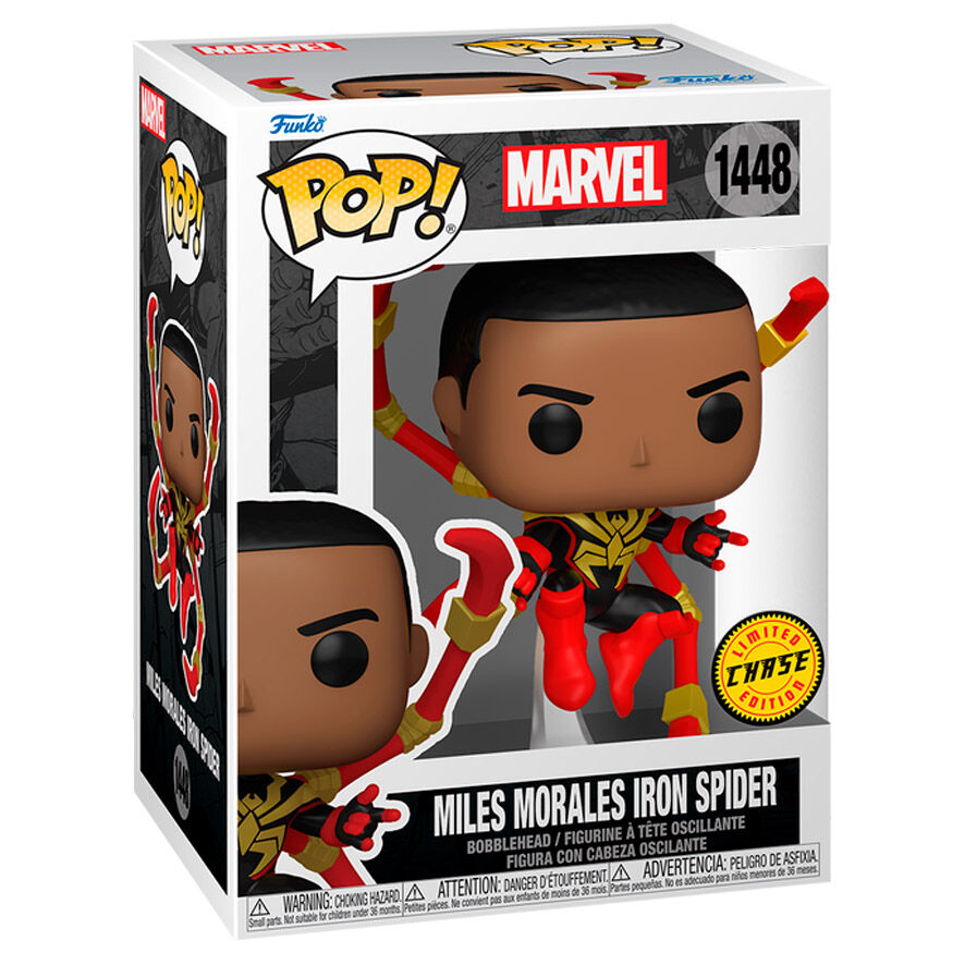 Marvel - POP! Miles Morales Iron Spider *Chase*