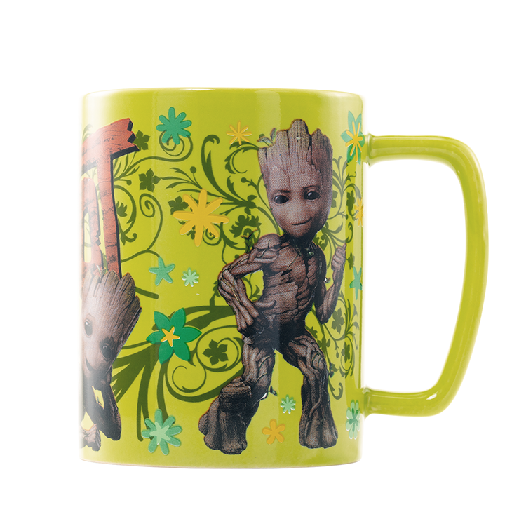 Guardiões da Galáxia - Caneca Felpuda Groot