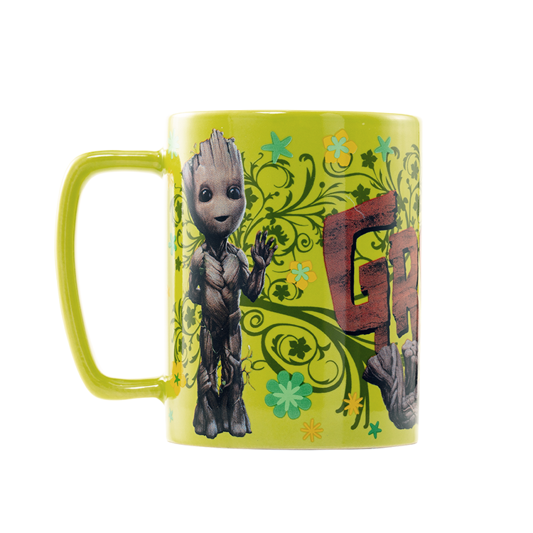 Guardiões da Galáxia - Caneca Felpuda Groot
