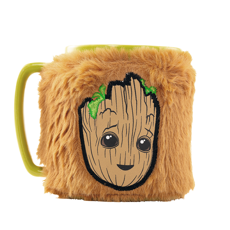 Guardiões da Galáxia - Caneca Felpuda Groot