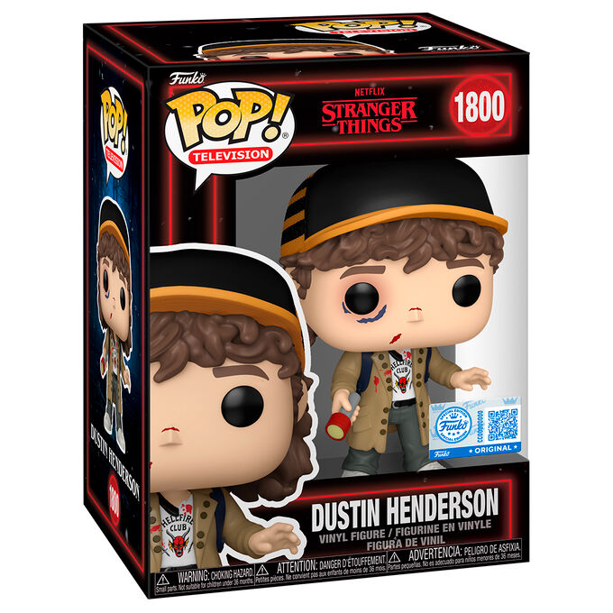 Stranger Things - POP! Dustin Henderson *Pré-Venda*