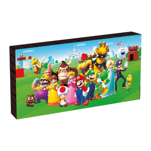 Super Mario - Candeeiro Canvas