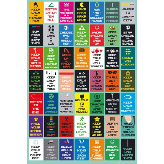 Gaming - Poster Keep Calm