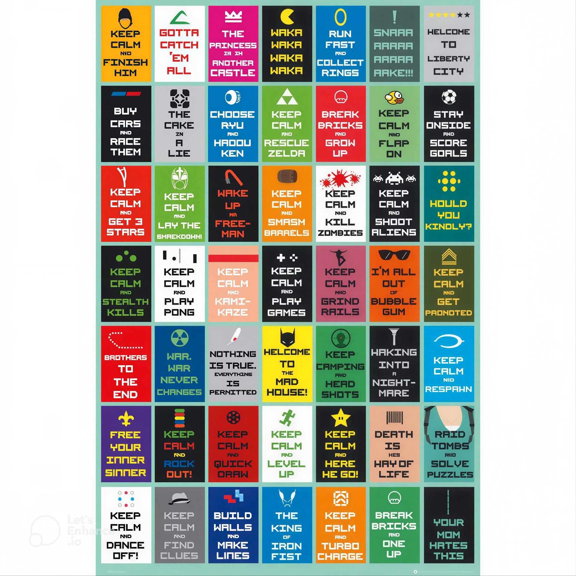 Gaming - Poster Keep Calm