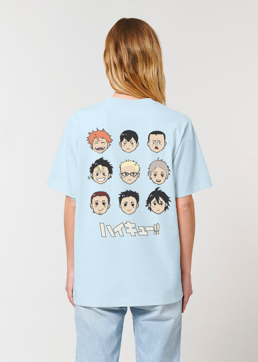 MADE IN JAPAN - H-CHARACTERS® LIGHT BLUE TEE
