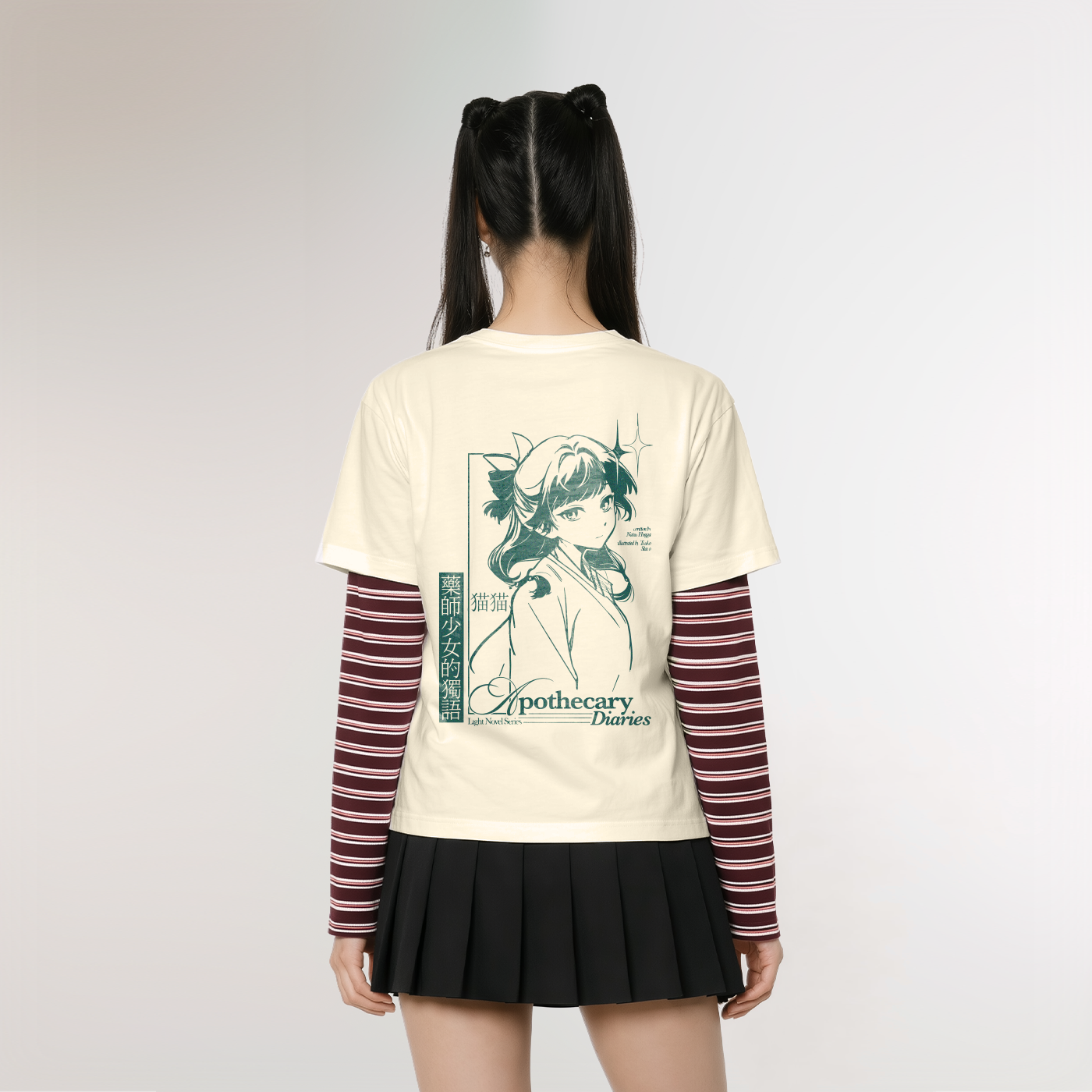 MADE IN JAPAN - MAOMAO'S APOTHECARY BEIGE TEE