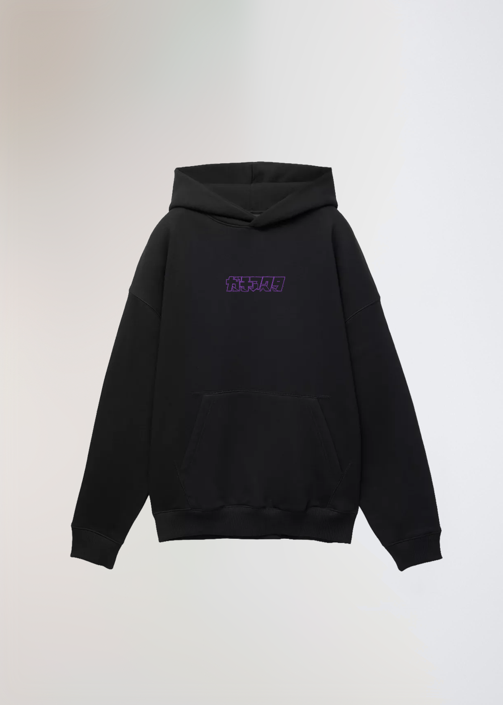 MADE IN JAPAN - JABBER® OVERSIZED BLACK HOODIE
