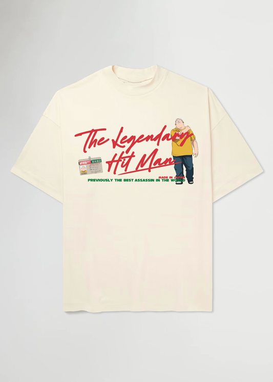 MADE IN JAPAN - LEGENDARY HITMAN® BEIGE TEE
