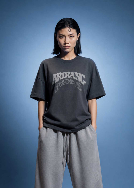 MADE IN JAPAN - ARIRANG WORLD TOUR CHARCOAL TEE