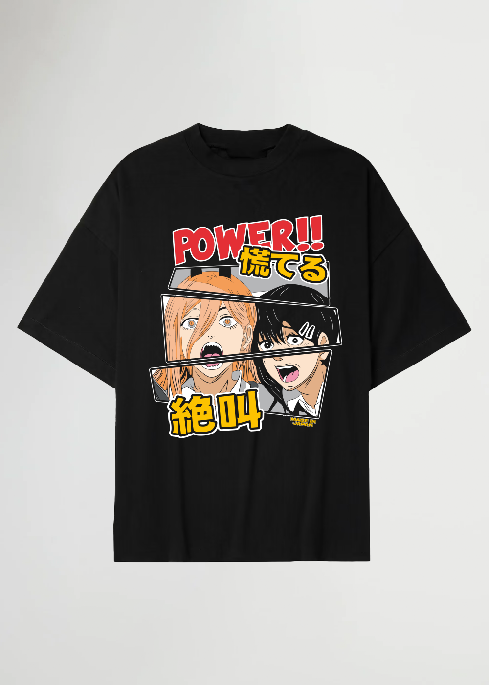 MADE IN JAPAN - POWER® BLACK TEE