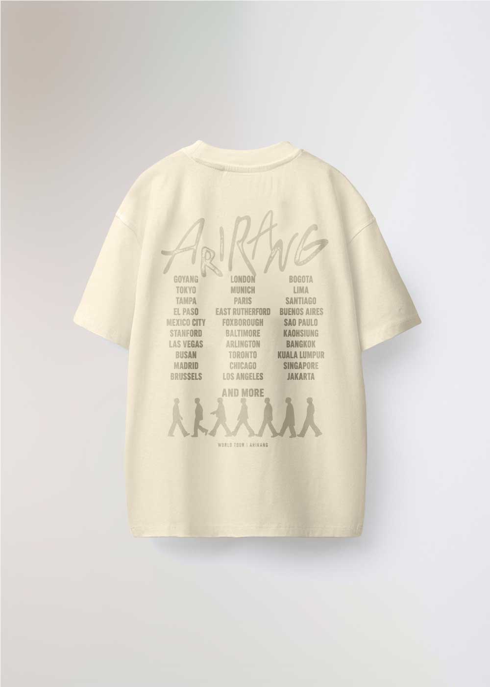 MADE IN JAPAN - CITIES BEIGE TEE