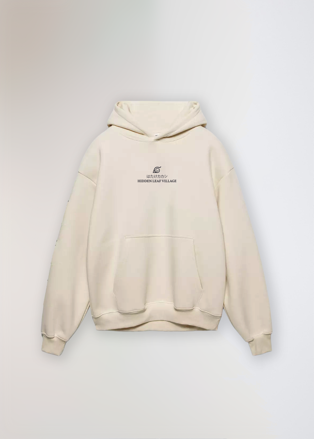 MADE IN JAPAN - RAIKIRI® OVERSIZED BEIGE HOODIE