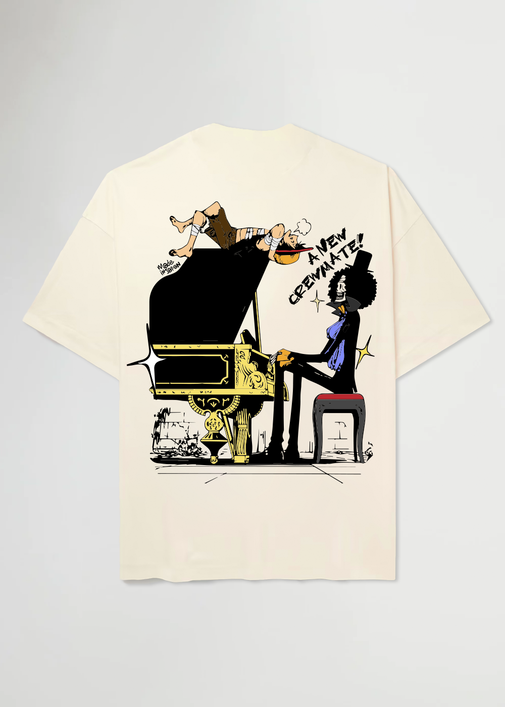 MADE IN JAPAN - A NEW CREWMATE® BEIGE TEE