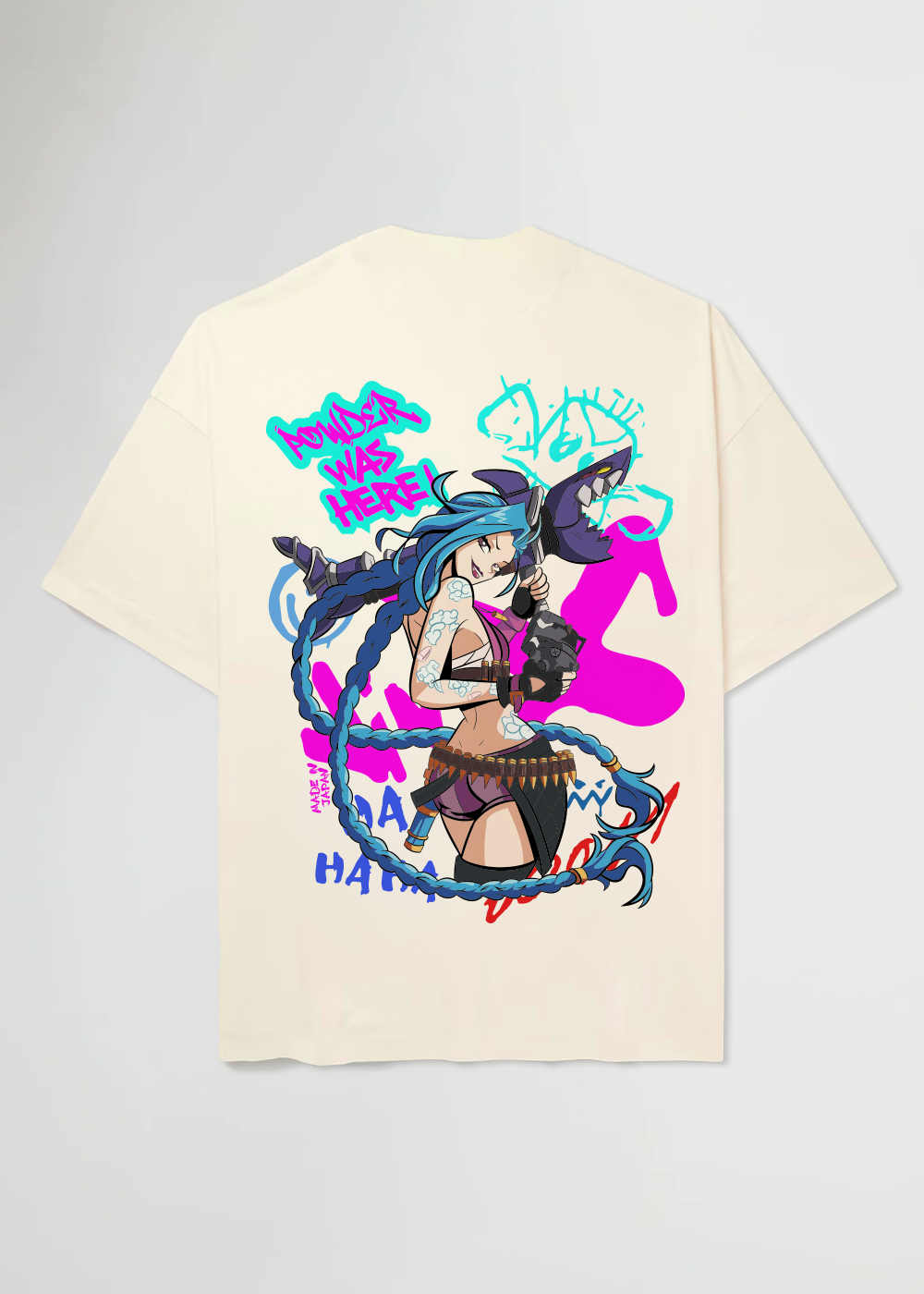 MADE IN JAPAN - POWDER WAS HERE!® BEIGE TEE