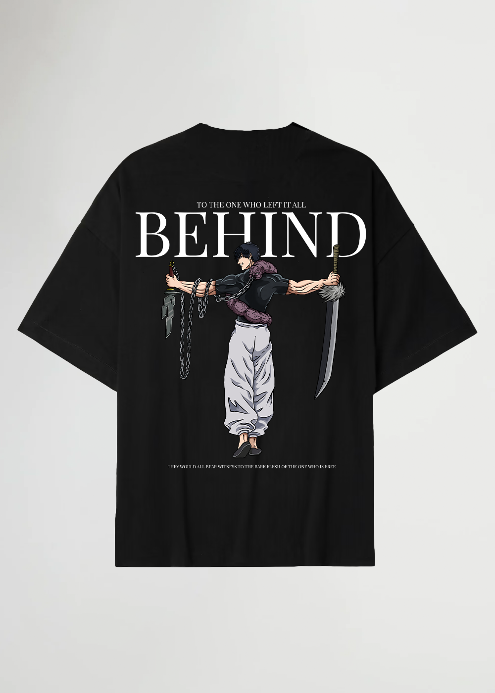 MADE IN JAPAN - BEHIND® BLACK TEE