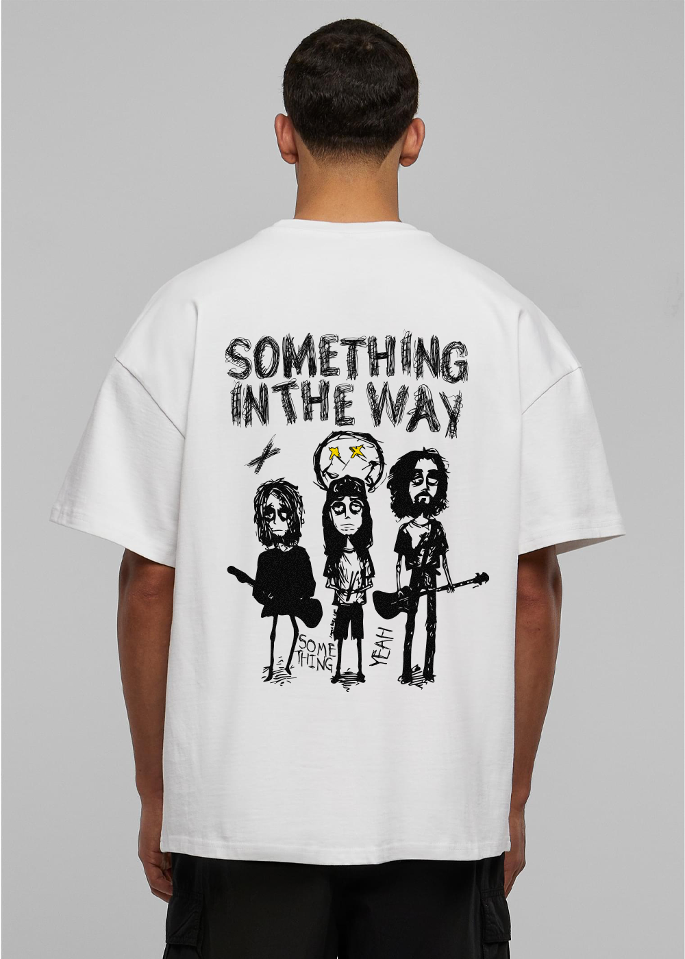 MADE STUDIOS - SOMETHING IN THE WAY® WHITE TEE *PRE-SALE*