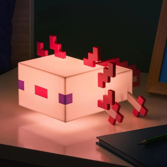Minecraft - Candeeiro Axolotl