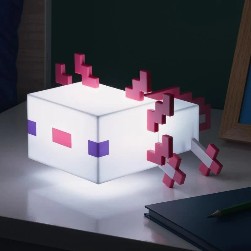 Minecraft - Candeeiro Axolotl