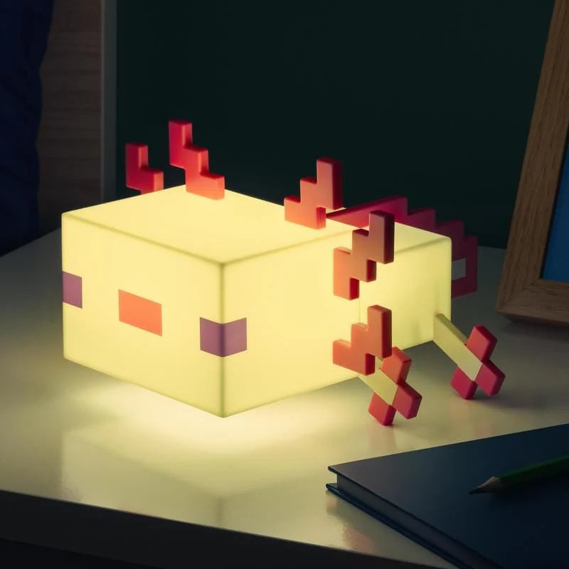 Minecraft - Candeeiro Axolotl