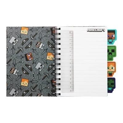 Minecraft - Notebook com Separadores