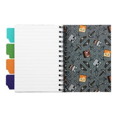 Minecraft - Notebook com Separadores