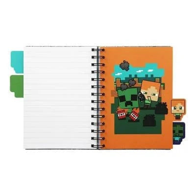 Minecraft - Notebook com Separadores
