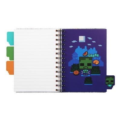 Minecraft - Notebook com Separadores
