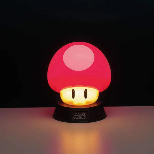 Super Mario - Candeeiro Icon Mushroom