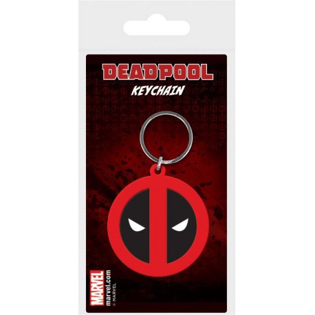 Deadpool - Porta-Chaves de Borracha Logo