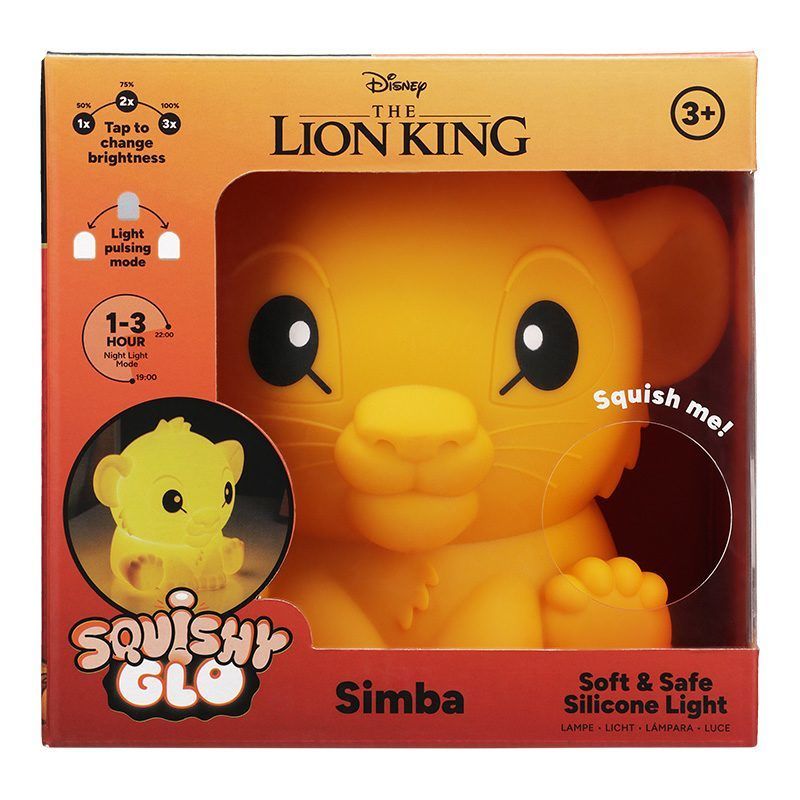 Rei Leão - Candeeiro Silicone Simba
