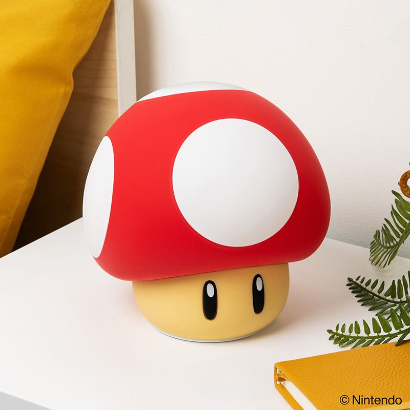 Super Mario - Candeeiro Silicone Mushroom